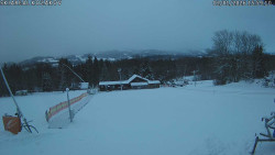 Spodní část sjezdovky