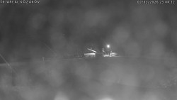 Spodní část sjezdovky