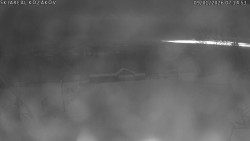 Spodní část sjezdovky