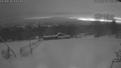 Spodní část sjezdovky