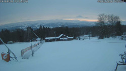 Spodní část sjezdovky