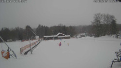 Spodní část sjezdovky