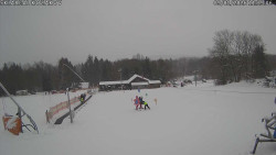 Spodní část sjezdovky