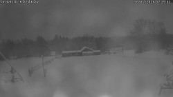 Spodní část sjezdovky