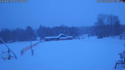 Spodní část sjezdovky