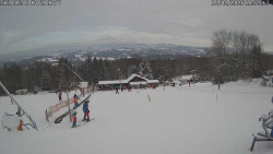 Spodní část sjezdovky