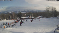 Spodní část sjezdovky