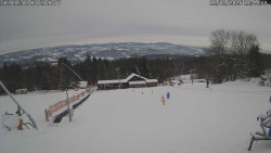 Spodní část sjezdovky