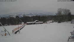 Spodní část sjezdovky