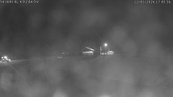 Spodní část sjezdovky