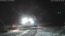 Spodní část sjezdovky