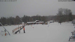 Spodní část sjezdovky