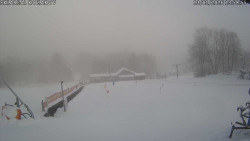 Spodní část sjezdovky