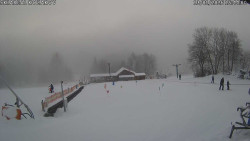 Spodní část sjezdovky