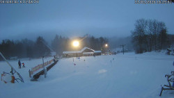 Spodní část sjezdovky