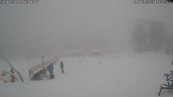 Spodní část sjezdovky