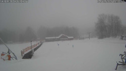 Spodní část sjezdovky