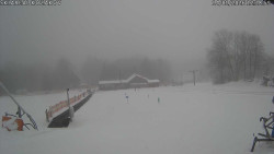 Spodní část sjezdovky