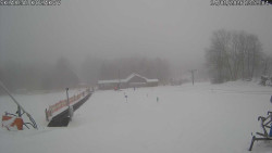 Spodní část sjezdovky