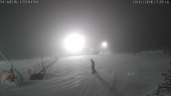 Spodní část sjezdovky