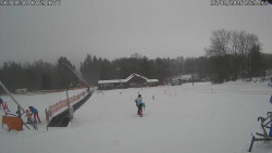 Spodní část sjezdovky