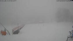 Spodní část sjezdovky