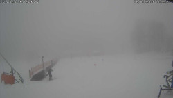 Spodní část sjezdovky