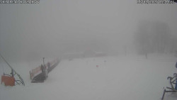 Spodní část sjezdovky