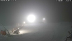 Spodní část sjezdovky