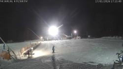 Spodní část sjezdovky