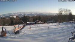 Spodní část sjezdovky