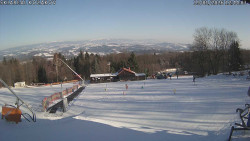 Spodní část sjezdovky