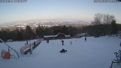 Spodní část sjezdovky