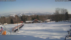 Spodní část sjezdovky