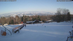 Spodní část sjezdovky