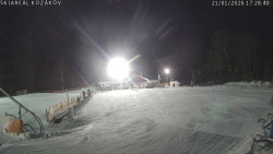 Spodní část sjezdovky