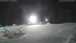 Spodní část sjezdovky