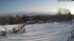 Spodní část sjezdovky