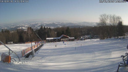 Spodní část sjezdovky