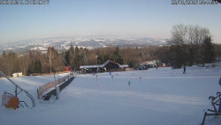 Spodní část sjezdovky