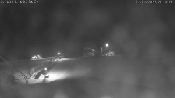 Spodní část sjezdovky