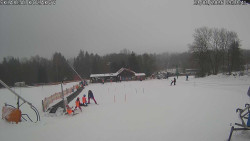 Spodní část sjezdovky