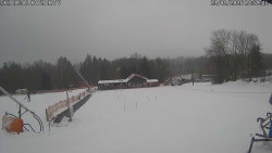 Spodní část sjezdovky