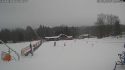 Spodní část sjezdovky