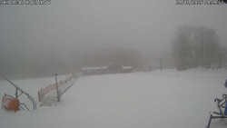 Spodní část sjezdovky