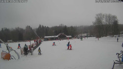 Spodní část sjezdovky