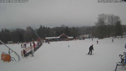 Spodní část sjezdovky