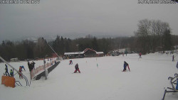 Spodní část sjezdovky