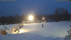 Spodní část sjezdovky