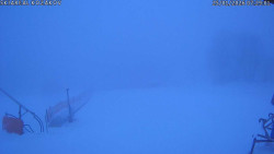 Spodní část sjezdovky